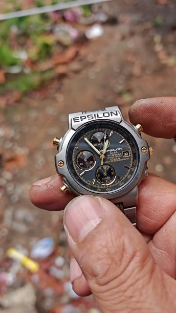 Đồng hồ Seiko Alba Epsilon Nam Xám. Mua bán Đồng hồ tại Thành phố Nha Trang Khánh Hòa được đăng bởi ĐỒNG HỒ SI hình 1