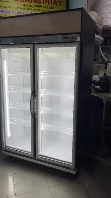 Tủ đông đứng Carrier 1065L zin mới 90% - Free Ship. Mua bán Tủ lạnh tại Quận 1 Tp Hồ Chí Minh được đăng bởi QUANG PHÁT hình 1