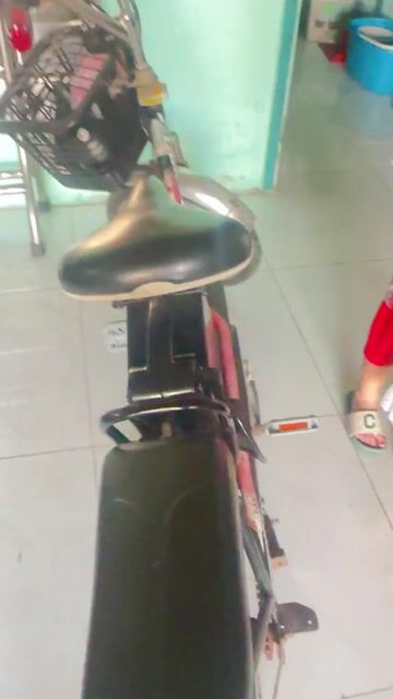 Xe đạp điện màu Cam còn tốt. Mua bán Xe điện tại Quận 8 Tp Hồ Chí Minh được đăng bởi Thanh Tuyền  hình 1