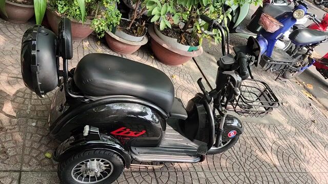 Xe đạp điện LIXI 3 bánh màu Đen. Mua bán Xe điện tại Quận Bình Thạnh Tp Hồ Chí Minh được đăng bởi Quách khải tuấn hình 1