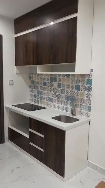 Combo tủ bếp nhựa mini 1m65 đụng trần cho chung cư. Mua bán Tủ, kệ gia đình tại Huyện Hóc Môn Tp Hồ Chí Minh được đăng bởi Nguyên tủ bếp nhựa ECOPLAST hình 1