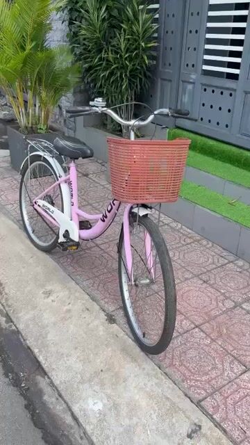 Xe đạp Mini 24 inch Hồng. Mua bán Xe đạp tại Thành phố Thủ Đức Tp Hồ Chí Minh được đăng bởi Nguyễn Phi Giao hình 1
