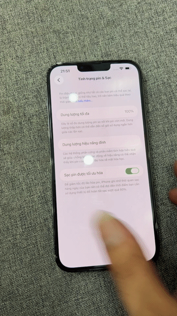 iPhone 13 Pro Max zin hết đầy đủ chức năng nhận GL. Mua bán Điện thoại tại Quận Thanh Xuân Hà Nội được đăng bởi EnterPhone hình 1