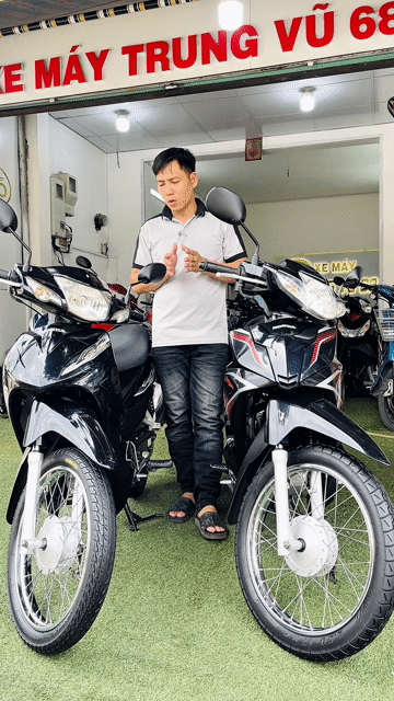 Honda Wave A 2017 110cc Đen. Mua bán Xe máy tại Quận 12 Tp Hồ Chí Minh được đăng bởi Trung Vũ hình 1