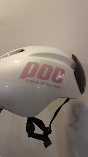 Mũ bảo hiểm POC trắng, nhựa. Mua bán Phụ tùng xe tại Thành phố Nha Trang Khánh Hòa được đăng bởi Roman hình 1