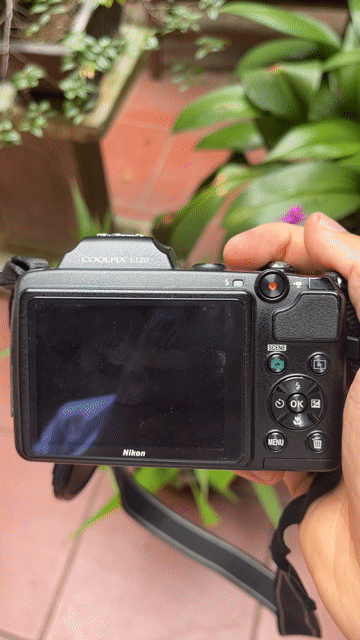 Máy ảnh Nikon Coolpix L120 Đen. Mua bán Máy ảnh, Máy quay tại Huyện Thạch Thất Hà Nội được đăng bởi Đăng Cường hình 1