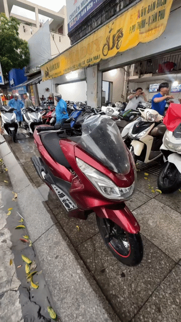 Honda PCX 125 2016 Đỏ Đã sử dụng. Mua bán Xe máy tại Quận Tân Phú Tp Hồ Chí Minh được đăng bởi Tuanduy hình 1