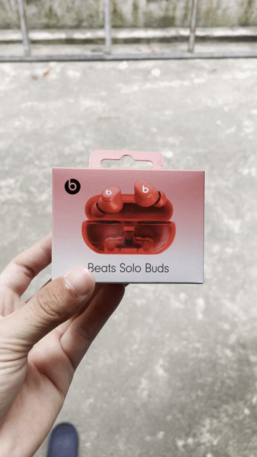 Tai nghe Beats Solo Buds Đỏ. Mua bán Tivi, Âm thanh tại Quận Liên Chiểu Đà Nẵng được đăng bởi Radel thị bai hình 1