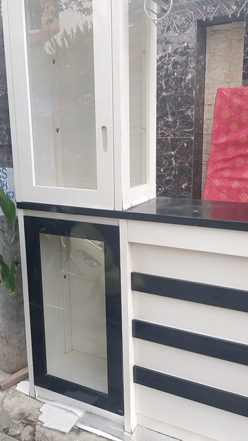 Tủ rượu Gỗ Trắng 1m8x2m2x40cm. Mua bán Tủ, kệ gia đình tại Quận Cẩm Lệ Đà Nẵng được đăng bởi Hữu Gia hình 1