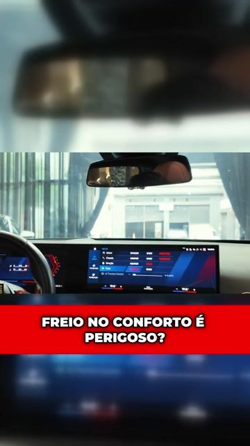 Freio no conforto é perigoso?
