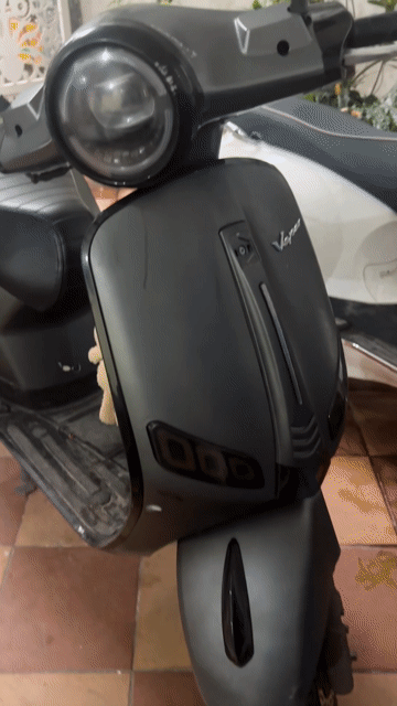 Vespa 50cc Xám Còn bảo hành. Mua bán Xe máy tại Thành phố Huế Thừa Thiên Huế được đăng bởi trần yang hình 1