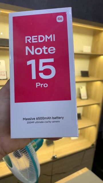 Redmi Note 15 Pro 12GB/256 Mới 100% chính hãng. Mua bán Điện thoại tại Quận Ninh Kiều Cần Thơ được đăng bởi shop một chín tám tám hình 1