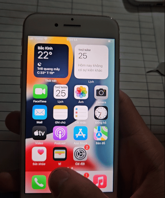 Apple iPhone 7 128GB Vàng Zin keng. Mua bán Điện thoại tại Huyện Đan Phượng Hà Nội được đăng bởi Nguyễn Minh Việt hình 1