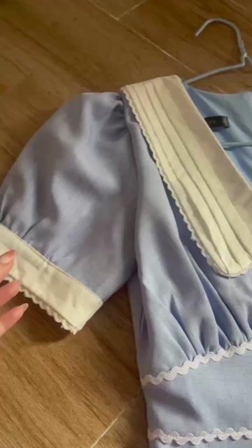 Đầm JUFIE dáng chữ A cổ xếp li nữ Xanh nhạt. Mua bán Quần áo tại Huyện Hóc Môn Tp Hồ Chí Minh được đăng bởi Nguyễn Quỳnh hình 1