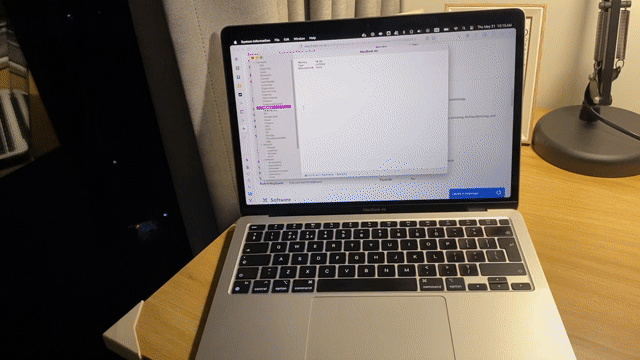 Apple MacBook Air M1 Bạc Đã sử dụng. Mua bán Laptop tại Quận 1 Tp Hồ Chí Minh được đăng bởi Michael Nguyen hình 1