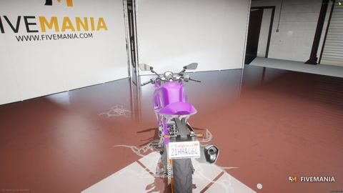 FIVEM Ktm19 | Sport Motorcycle [Unbadged] Add-On | Custom Paint | Orange Wheels | High Performance | Optimized | Fivem Ready | High Quality — video preview
