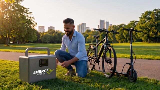Eco-Mini-Station Balkonkraftwerk Video