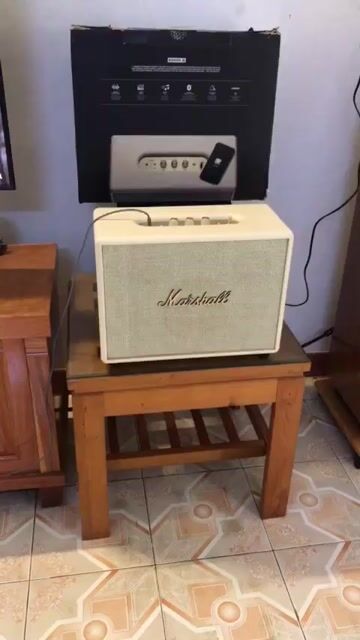 Marshall Woburn III Trắng kem-Mới 99%, fun Thùng. Mua bán Tivi, Âm thanh tại Huyện Cẩm Mỹ Đồng Nai được đăng bởi Trần Đức Ngọc hình 1