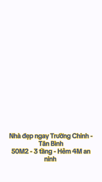 Mua bán Nhà ở Quận Tân Bình Tp Hồ Chí Minh diện tích 50 m² giá 5,2 tỷ