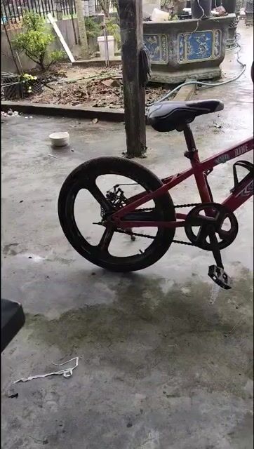 Xe đạp trẻ em màu Đỏ. Mua bán Xe đạp tại Huyện Bình Sơn Quảng Ngãi được đăng bởi Le van danh hình 1