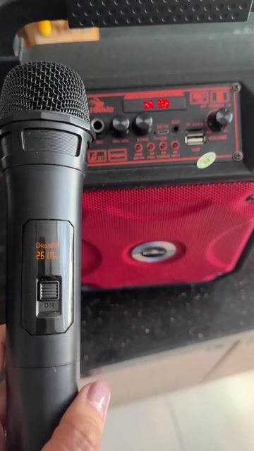 Thanh lý Loa karaoke Kiomic K-68 Đen, Đỏ. Mua bán Tivi, Âm thanh tại Quận 7 Tp Hồ Chí Minh được đăng bởi Nguyen Thao hình 1