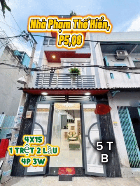 Mua bán Nhà ở Quận 8 Tp Hồ Chí Minh diện tích 52 m² giá 5 tỷ