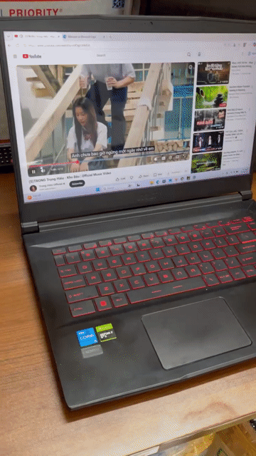 MSI GF63 Thin 11SC-664VN i5-11400H GTX1650 Fullbox. Mua bán Laptop tại Quận Tân Phú Tp Hồ Chí Minh được đăng bởi LAPTOPTOTVN hình 1