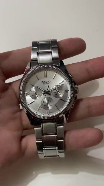 Casio MTP-1375 6 kim, bản dây thép. Mua bán Đồng hồ tại Thành phố Thuận An Bình Dương được đăng bởi Alex hình 1
