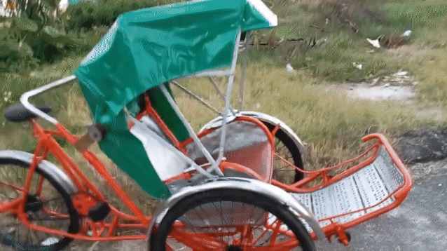 Xe xích lô người lớn đã tân trang. Mua bán Phương tiện khác tại Quận Cẩm Lệ Đà Nẵng được đăng bởi ngo cop ho hình 1