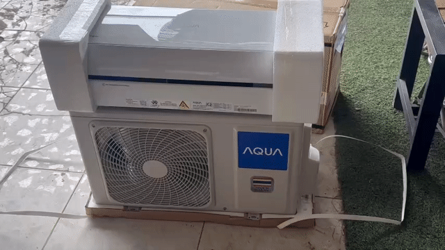 Máy lạnh Aqua Inverter 1 ngựa 99% còn hộp - phụ ki. Mua bán Máy lạnh, điều hoà tại Quận 7 Tp Hồ Chí Minh được đăng bởi Dũng Nguyễn hình 1