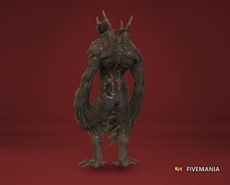 Necromutant | FiveM Male Ped | Mutant Monster Character | Multiple Outfits | Optimized & Fivem Ready [Add-On], video preview