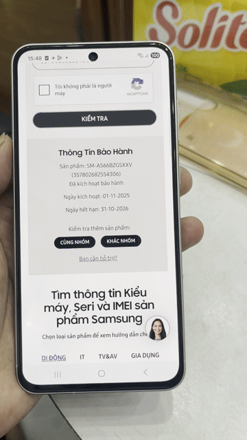Samsung A56 8GB/128GB Còn BH 31-10-2026. Mua bán Điện thoại tại Quận Liên Chiểu Đà Nẵng được đăng bởi Nguyen Tai hình 1