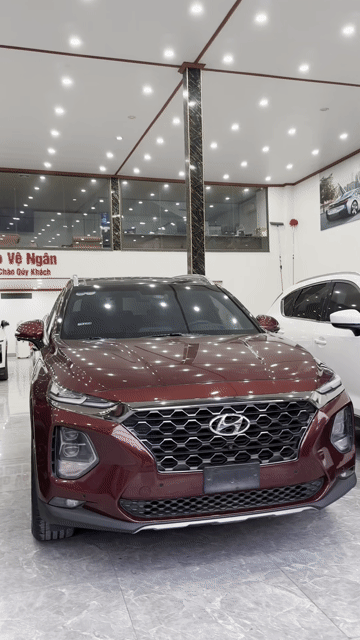Hyundai Santafe Premium 2.4L Hatrac 2019 Đỏ. Mua bán Ô tô tại Huyện Sóc Sơn Hà Nội được đăng bởi Vệ Cơ hình 1