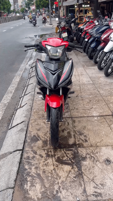 Yamaha Exciter 150 2017 Đỏ đen. Mua bán Xe máy tại Quận Tân Phú Tp Hồ Chí Minh được đăng bởi Tuanduy hình 1