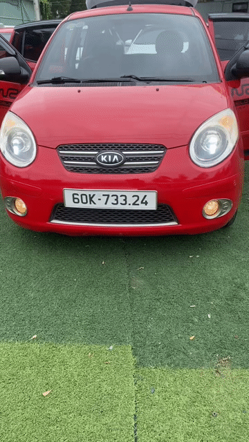 Kia Morning 2010 màu Đỏ. Mua bán Ô tô tại Thành phố Biên Hòa Đồng Nai được đăng bởi Trương Viết Dũng hình 1
