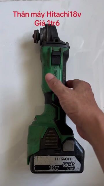 Thân máy mài Hitachi 18V Không  than Nhật Bản. Mua bán Đồ chuyên dụng, Giống nuôi trồng tại Quận Ngũ Hành Sơn Đà Nẵng được đăng bởi Japan DM Shop hình 1