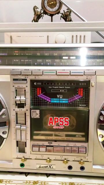 Đài cassette Sharp GF-535 ( đẹp như mới). Mua bán Tivi, Âm thanh tại Quận Ninh Kiều Cần Thơ được đăng bởi Khoile audio cần thơ hình 1