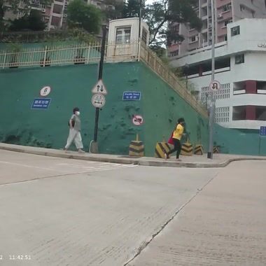 Impatient taxi driver overtakes and cuts in front on blind bend of estate access road Shared on UpRide: Abused for being in the primary position