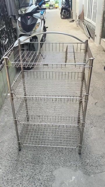 Kệ chén Inox 4 tầng Bạc. Mua bán Tủ, kệ gia đình tại Thành phố Thủ Đức Tp Hồ Chí Minh được đăng bởi Huyền hình 1