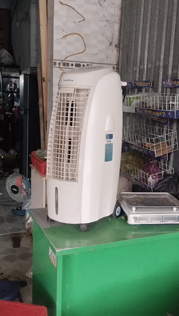 Quạt hơi nước Daikiosan Trắng kem. Mua bán Quạt tại Thị xã Tân Uyên Bình Dương được đăng bởi ANHTACO  hình 1