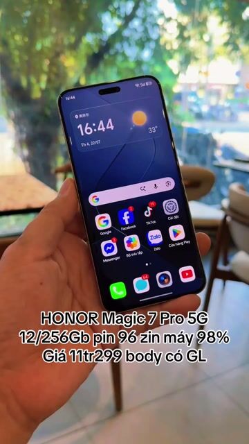 Honor Magic 7 Pro 5G 12GB/256GB  pin 96 máy đẹp. Mua bán Điện thoại tại Thành phố Mỹ Tho Tiền Giang được đăng bởi LH Max Dilys hình 1