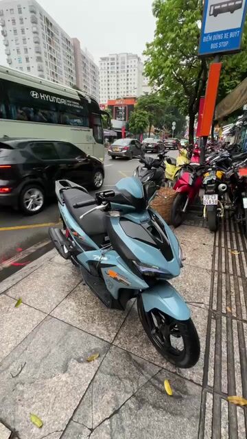 Honda Air Blade 2017 Xanh Đã sử dụng. Mua bán Xe máy tại Quận Tân Phú Tp Hồ Chí Minh được đăng bởi Tuanduy hình 1