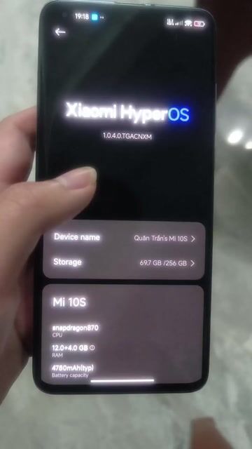 Xiaomi Mi 10s Xanh 256GB 98%. Mua bán Điện thoại tại Huyện Phú Vang Thừa Thiên Huế được đăng bởi Quan hình 1