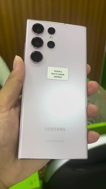 Samsung Galaxy S23 Ultra 256GB Tím. Mua bán Điện thoại tại Quận Ngô Quyền Hải Phòng được đăng bởi lê thanh thuỷ hình 1