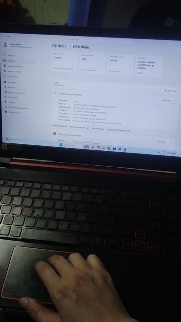 Acer Nitro 5 i5-9300H 15.6 inch 16GB/256G SSD. Mua bán Laptop tại Huyện Bến Lức Long An được đăng bởi khánh hình 1