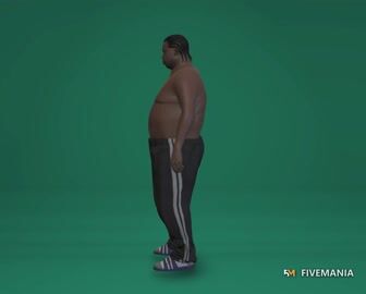 Fatdee | Male Ped | Multiple Outfits | Optimized & Fivem Ready [Add-On] — video preview