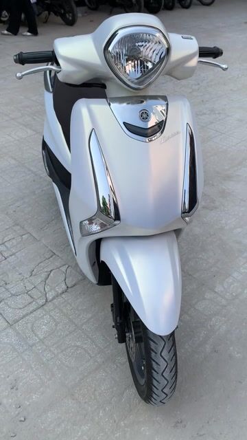 Yamaha Latte 125 2021 BSTP Trắng Ngọc Trai Xe Đẹp. Mua bán Xe máy tại Quận Gò Vấp Tp Hồ Chí Minh được đăng bởi iMotorbike Khương Phan hình 1
