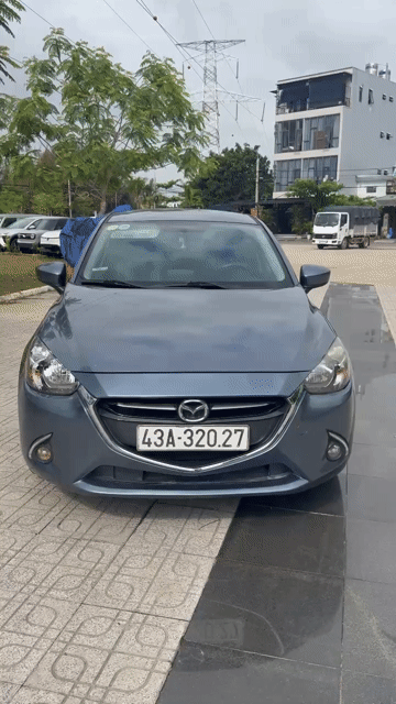 Mazda 2 2017 Luxury Xám xanh. Mua bán Ô tô tại Quận Cẩm Lệ Đà Nẵng được đăng bởi Nguyễn Đức Trưởng hình 1