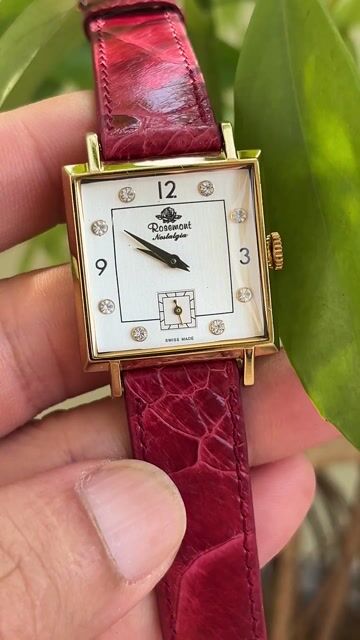 Đồng hồ Thụy sĩ Rosemont bọc vàng nữ. Mua bán Đồng hồ tại Huyện Mê Linh Hà Nội được đăng bởi Thông Lê hình 1