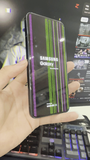 Samsung S22 8GB/128GB Đen màn hình sọc. Mua bán Điện thoại tại Thành phố Long Xuyên An Giang được đăng bởi NND hình 1